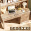 Solid Wood and MDF Solid Wood Executive Desk