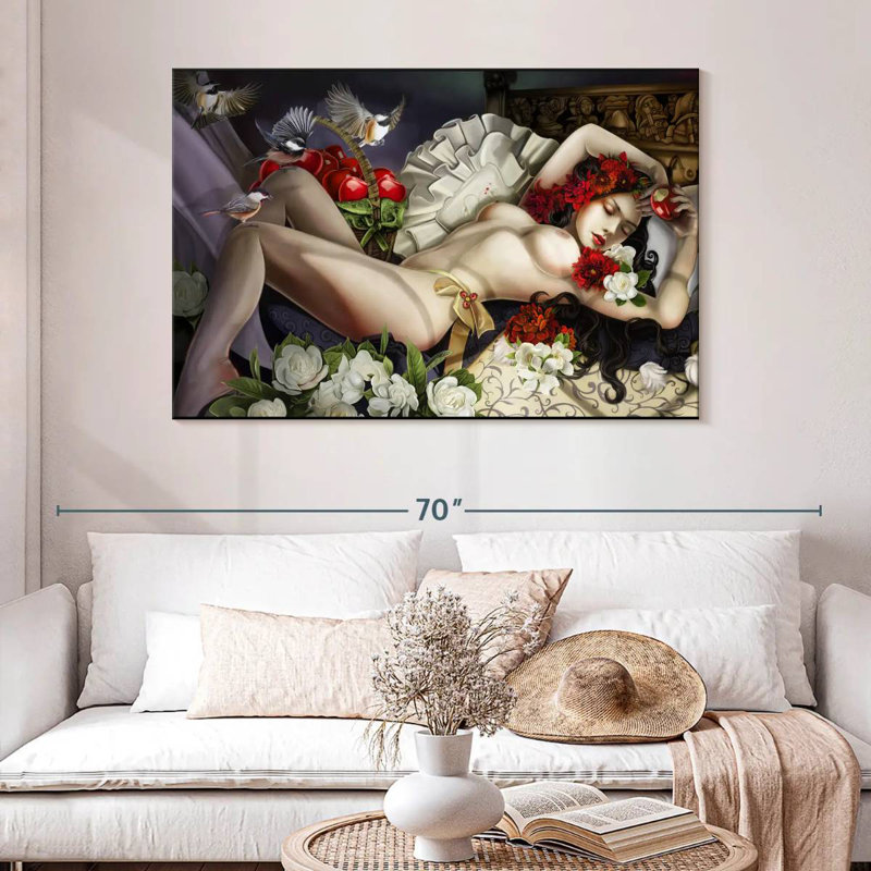 Fallen Snow, 32" H x 48" W
