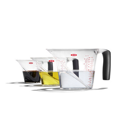OXO Grips 3-Pieces Plastic Measuring Cup Set