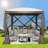 6FTx6FT Screen Room with Mosquito Netting, Hub Tent Instant Screened Canopy with Carrying Bag and Ground Stakes-105122752