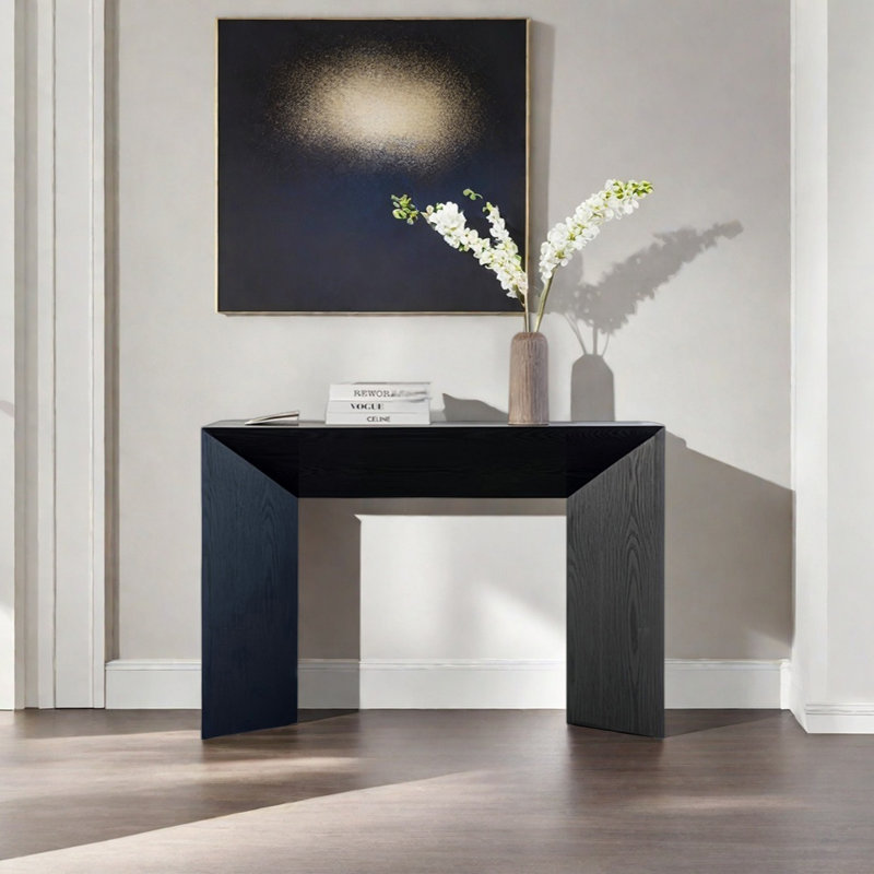 Console moderne minimaliste, H 31,5 po x l 39,37 po x P 15,75 po