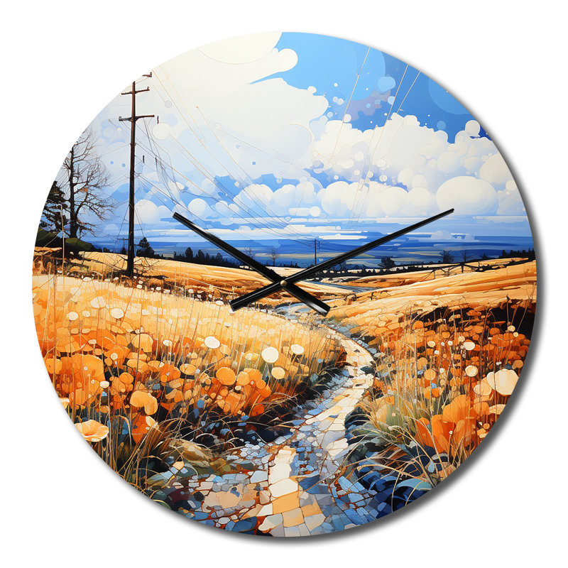 Horloge murale Coltin - Paysages, Petit