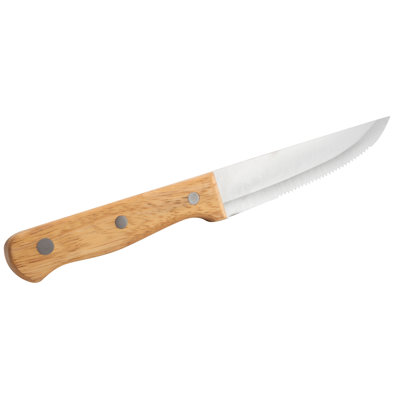 Ensemble de couteaux à steak 5 pièces avec manche en bois Mundial