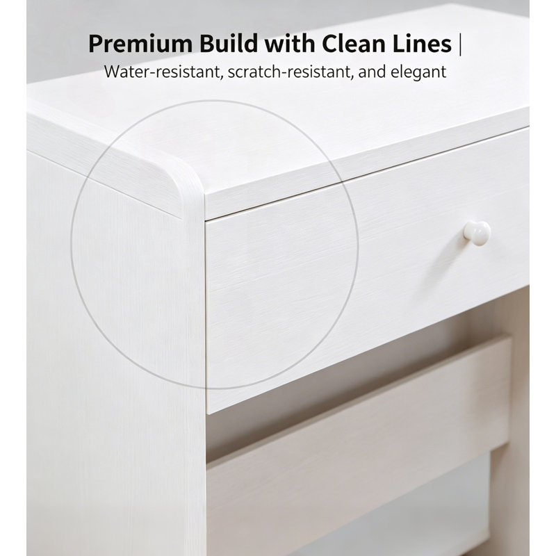 Ensemble de meuble-lavabo compact avec miroir intelligent à DEL et station de charge
