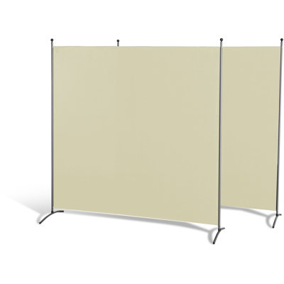 Deissy 180cm W x 180cm H Single Panel Room Divider