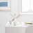 Pellegrin 9" Ceramic Decorative White Jacks Decor Sculpture-2098776709