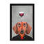 Dachshund With Wineglass by Coco De Paris - Painting on Canvas-42159094-56676463