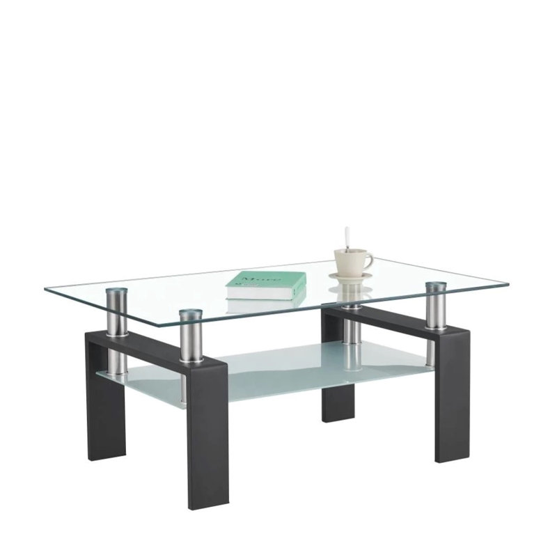 Alyxander Four Leg Coffee Table with Storage