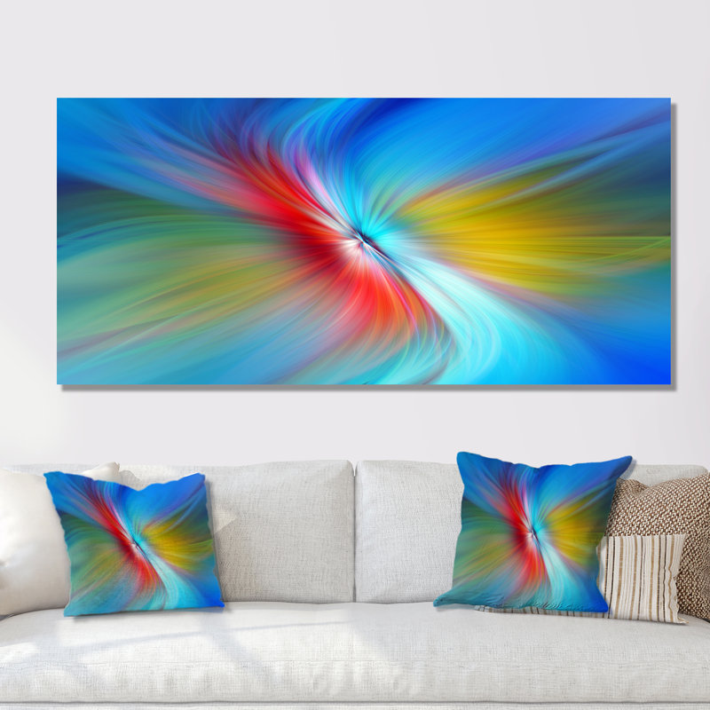 Reproduction d'art sur toile, "V", L 12 po x H 8 po x P 1 po, Toile tendue