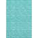 Premium Machine Washable Cerrito AMF514 Teal Rug