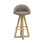X3 Swivel Upholstered Stool with Solid Wood Frame
