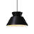 Logan 1 - Light Single Geometric Pendant - Black Cord-225927652-225927654-225927449