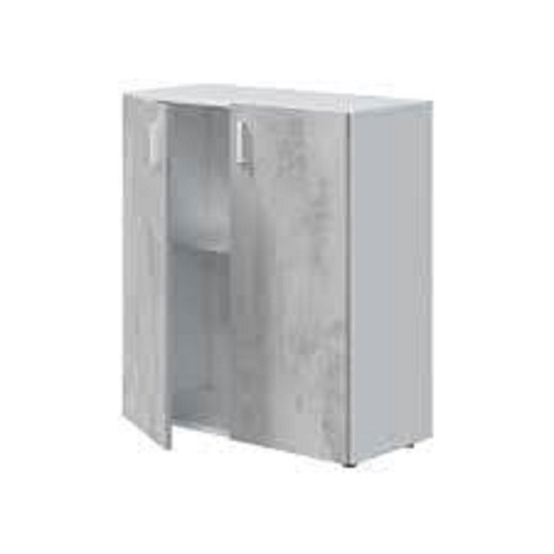 Ramsdale 2 -Door 1 -Shelf Storage Cabinet