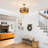 Rustic 4-Light Double-Tier Drum Chandelier