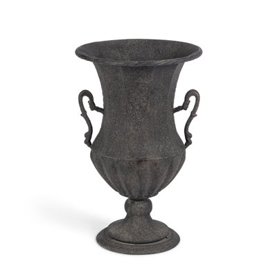 Amphora Urn, Noir, 20.9"H