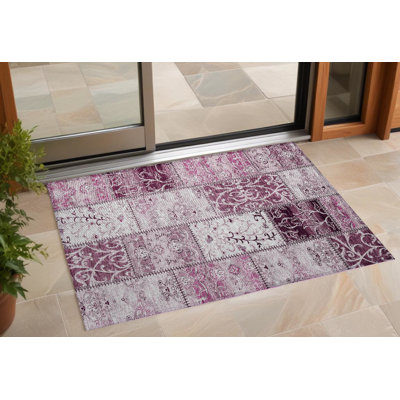Tapis intérieur lavable antidérapant 2 pi x 3 pi Mountbatten
