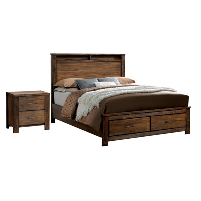 Ensemble de chambre configurable avec lit plateforme Juliano