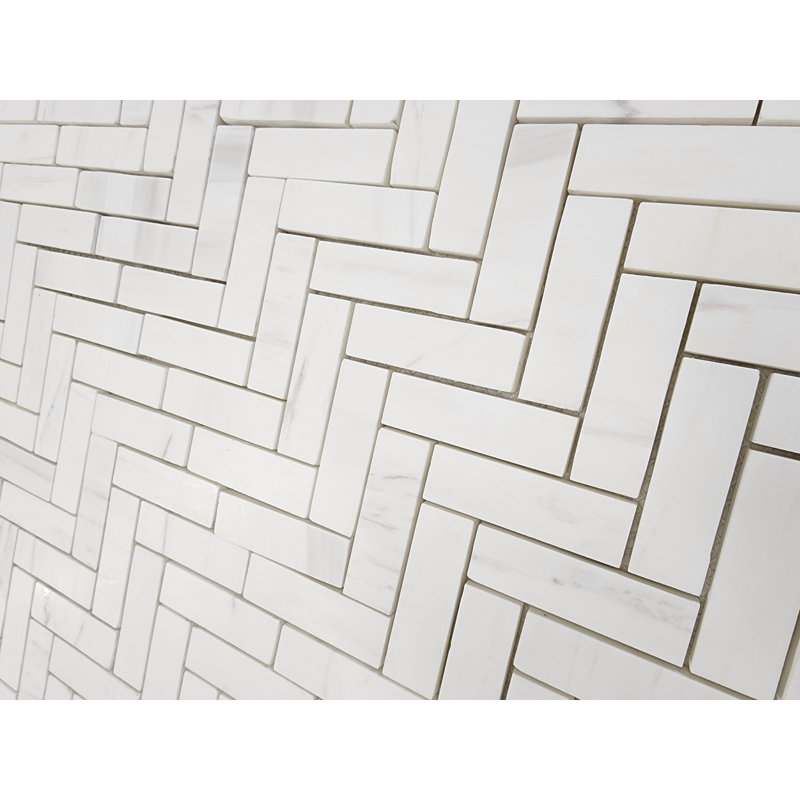 3" x 12" Natural Stone Mosaic Wall & Floor Tile