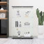 Vitrine à deux portes avec 3 tablettes vitrées et porte-101195991