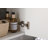 17.3" White Floating Bathroom Vanity with Soft-Close Door