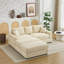 Canapé modulaire moderne, housses de coussin en velours côtelé 2 pièces, housses de canapé souples et extensibles avec coussins 2 pièces-104929662