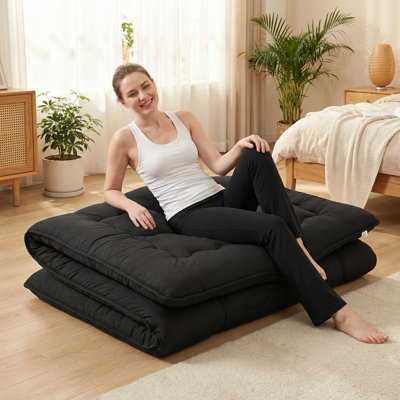 Twin Rectangular Roll-Up Tatami Floor Mattress