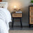 Aril Fully-Assembled Modern Farmhouse Woven Cane Nightstand, End Table with 1 Drawer-1030241174