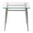 Laticia Glass Top End Table