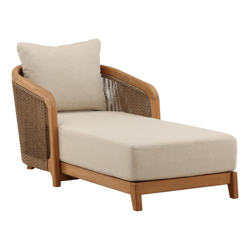 Cian Outdoor Chaise Sand