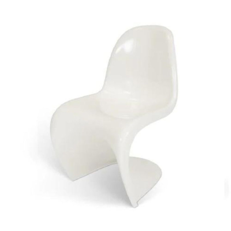 Chaise Pantone Shinny, Blanc