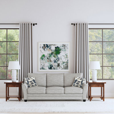 Light Grey Upholstered Sofa