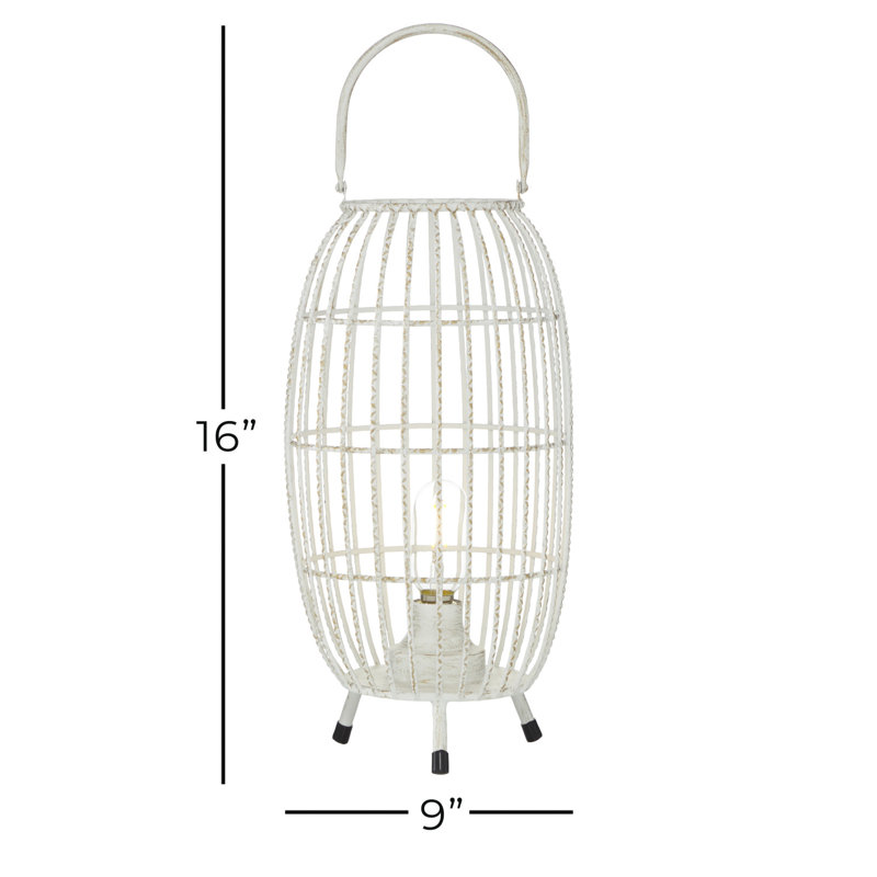 16.4'' H Metal Tabletop Lantern