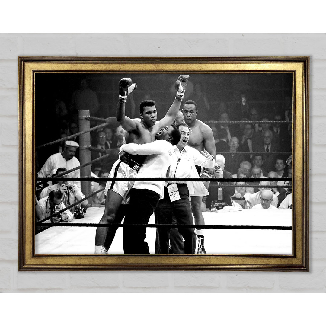 Muhammad Ali Victory - Einzelner Bilderrahmen Kunstdrucke