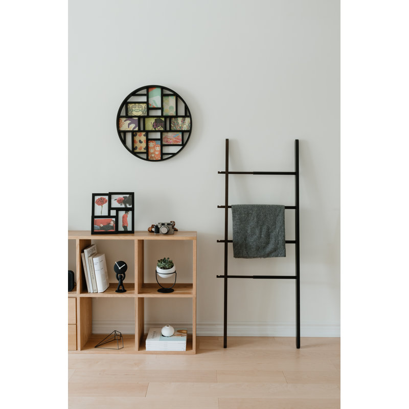 Luna Picture Frame, Black, 4" x 6