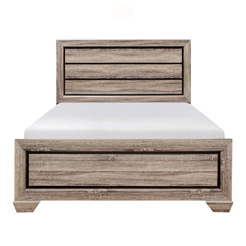 Lit standard, Grand, Brun