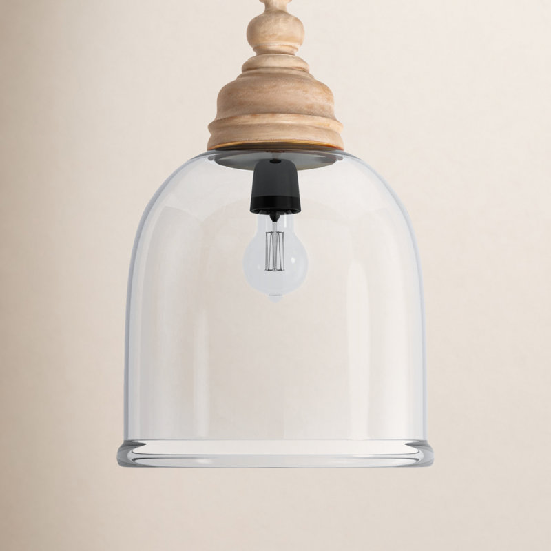 1 - Light Pendant, 85" H x 11.25" W x 11.25" D
