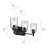 21" 3-Light Vanity Light with Clear Glass-1300839236