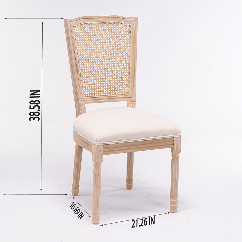 Chaise en bois massif