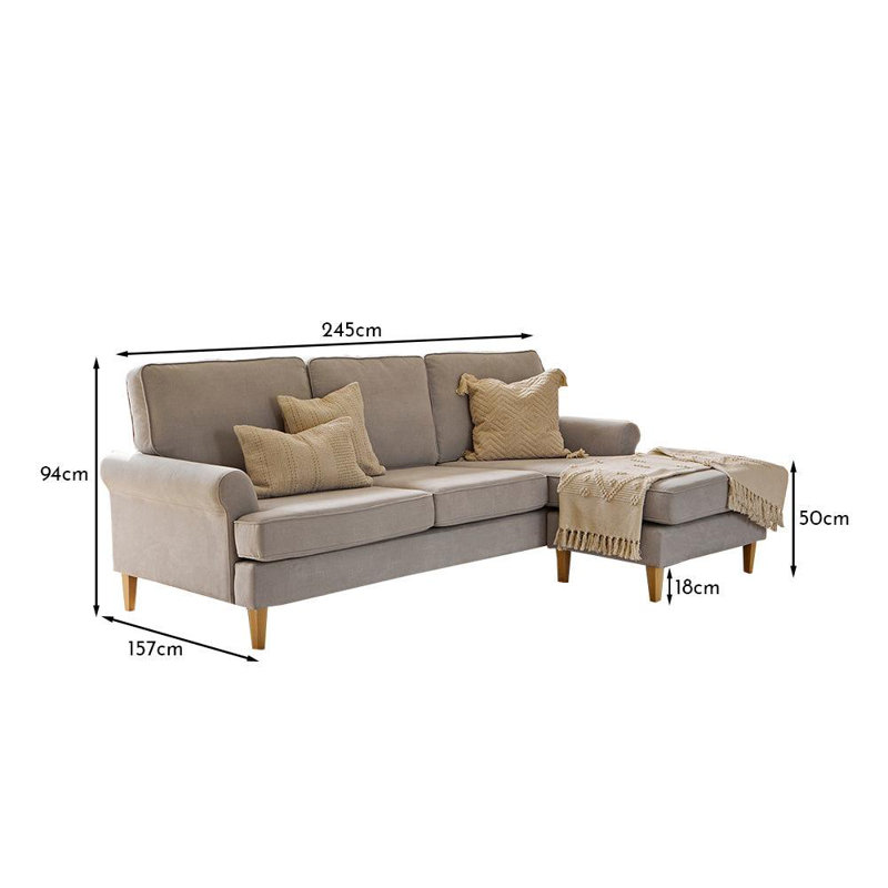 Marpain 3 Seater Sofa, Grey