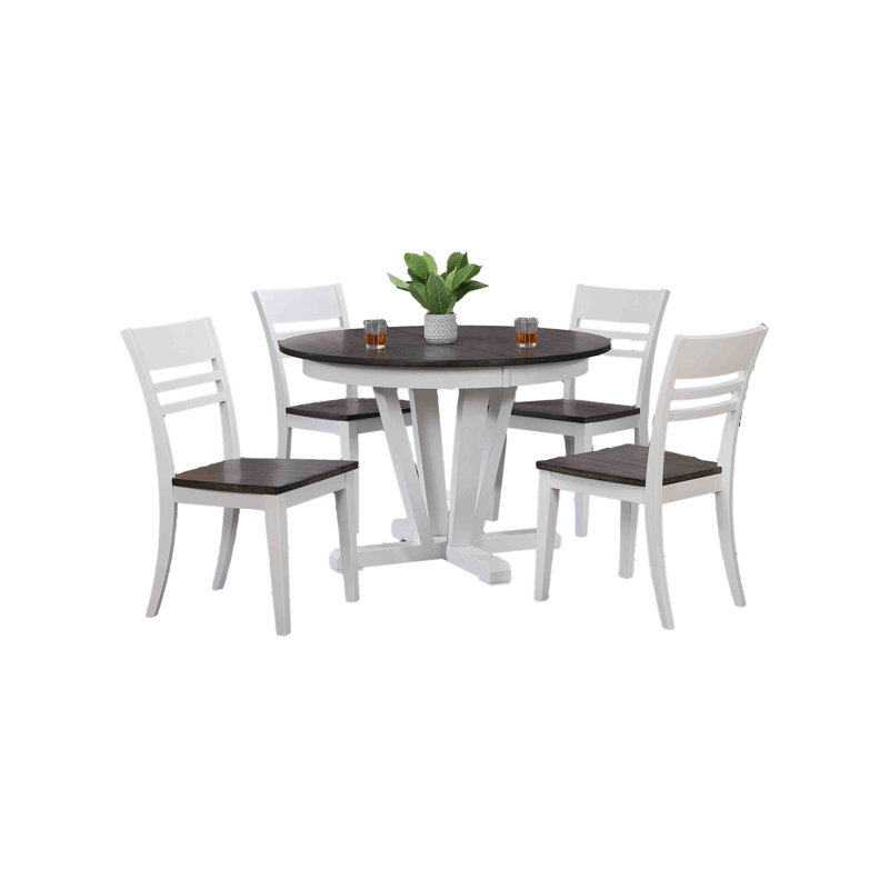 Radka Round 7-Piece Extendable Pedestal Dining Set