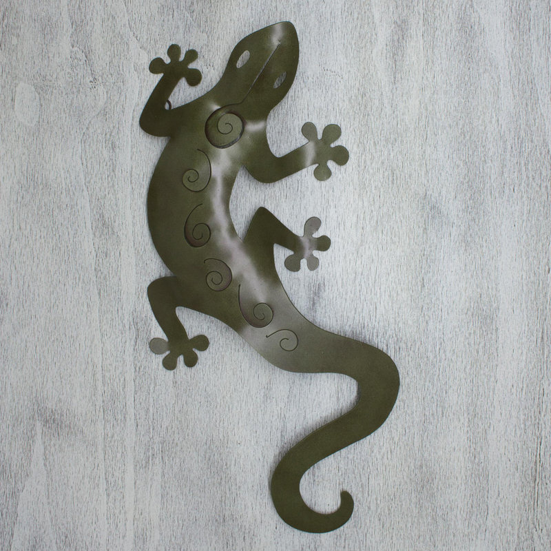 Handmade Boho Landscape & Nature Wall Decor on Metal
