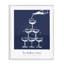 Giclée encadrée de la tour de la marine, design par lettré et doublé-2102791509-2102791514