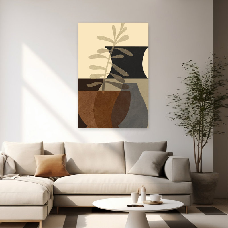 Art contemporain, art contemporain abstrait, H 60 po x l 40 po