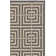Arneshia Geometric Grey/Cream Indoor/Outdoor Area Rug