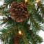 The Holiday Aisle® 9ft. Pine Cone Garland with Clear Lights