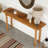 Wooden Console Table Sofa Table Behind Couch