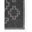 Tapis intérieur / extérieur noir / gris Fecteau-511961146