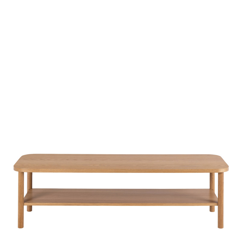 Nanciann Four Leg Coffee Table with Storage