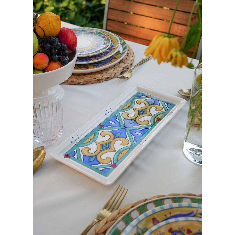 Latitude Vive Celestyna Stoneware Platter