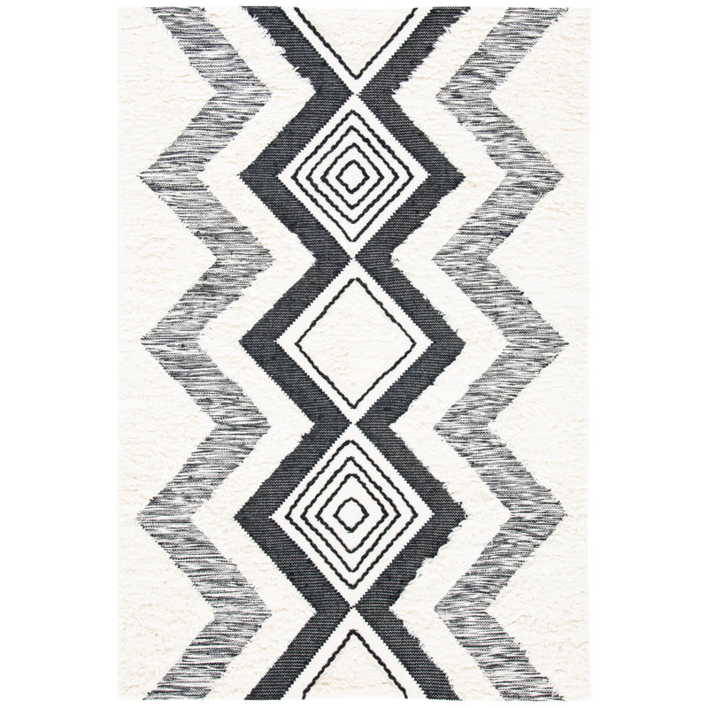 Southport Natura Hand Woven Wool Southwestern Rug, Rectangle 3' x 5'